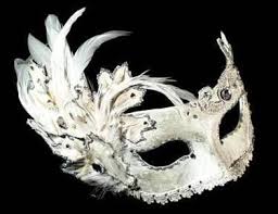 Venezianische Maske Sonstiges In Weiss Von De Dawanda Com Masken Venezianische Maske Venezianische Masken