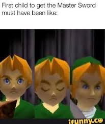 First Child To Get The Master Sword Must Have Been Iike Ifunny Zelda Funny Legend Of Zelda Memes Zelda Memes
