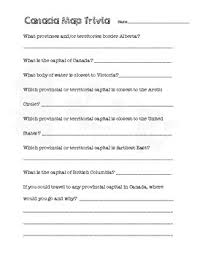 These can be used as canada quiz questions. Canada Trivia Worksheets Teaching Resources Teachers Pay Teachers