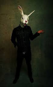 Bunny Man Animal Masks Rabbit Art Animal Heads
