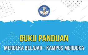 Logo kampus merdeka ini berkelir biru. Buku Panduan Merdeka Belajar Kampus Merdeka Agropustaka
