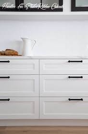 Handles For Shaker Kitchen Cabinets In 2020 Kitchen Door Handles White Shaker Kitchen Shaker Style Kitchens
