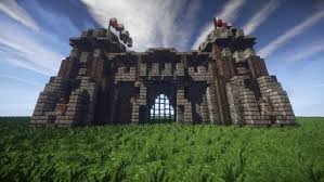 Veriael S Medieval Gate Castle Gate Download Minecraft Project Castle Gate Minecraft Blueprints Castle