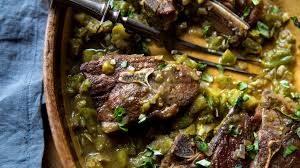 Lamb Chops With Green Tomatoes Recipe Recipe Lamb Chops Green Tomato Recipes Tomato Recipes