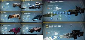 This weapon has extremely low recoil. Vixen On Twitter Some Of My Fave Or Really Iconic D1 Weapons I Had Have Nemplays Yes That Is The Black Hammer The First Spindle Whisper Spindle Is In This Pic Too Destiny Https T Co Zryfavqbgi