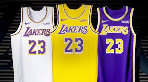 Find authentic jerseys like lakers city edition jerseys, swingman styles, throwback uniforms and more at lids. Uni Watch Los Angeles Lakers Bring Back Showtime With Latest Jersey Updates