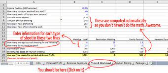 In general, wedding photographer prices in the u.s. Free Photography Pricing Guide Projections And Calculations