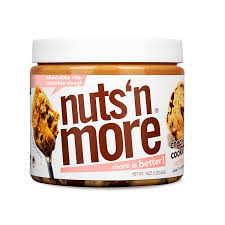Coconut flour peanut butter cookies are perfect for taking a snack on the road. Buy Nuts N More Chocolate Chip Cookie Dough Peanut Butter Spread All Natural Keto Snack Low Carb Low Sugar Gluten Free Non Gmo High Protein Flavored Nut Butter 16 Oz Jar Online In