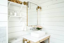 This example shows modern bathroom. Farmhouse Bathroom Renovation 5 Proven Tips To Make A Tiny Bathroom Work Vintage Society Co