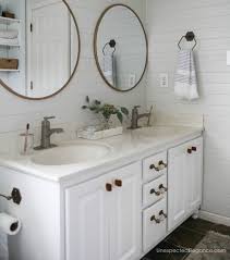 How to change bathroom vanity. How To Transform A Builder Grade Bathroom Vanity For Less Unexpected Elegance
