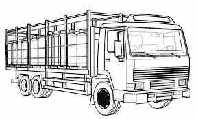 13 Petite Coloriage De Camion Images Di 2020
