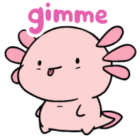 These creatures live in water and come in a variety of colors. Axolotl Gifs Tenor
