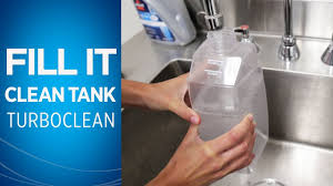 Bissell Turboclean Powerbrush Pet Carpet Cleaner 2085 Instructions How To Fill The Clean Tank On Your Turboclean Youtube