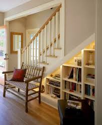 15 Hallway Under Stairs Storage Ideas Shelterness Stairs Design Shelves Under Stairs Stair Storage