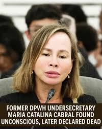 ICYMI: The network of names surrounding the death of former DPWH  undersecretary Maria Catalina Cabral continues to widen, with fresh focus  now turning to the ownership and operatorship of the hotel where