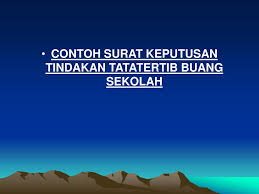 Contoh 2 tentang tata tertib peserta didik. Mandat Pelaksanaan Kuasa Disiplin Ppt Download