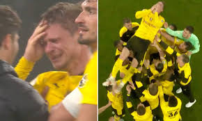 Maybe you would like to learn more about one of these? Borussia Dortmund Lukasz Piszczek In Tears After Playing His Last Professional Game In Cup Final Daily Mail Online