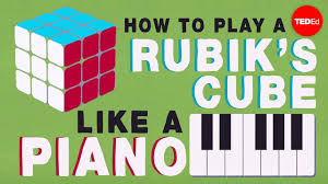 You only have to learn 6 moves. Group Theory 101 How To Play A Rubik S Cube Like A Piano Ted Ed
