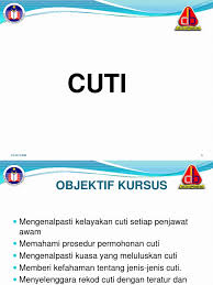 Bagi golongan penjawat awam yang mana sesetengah daripada mereka kurang mendapat pendedahan mengenai psh isu dan cabarannya. Babc1cuti Pdf