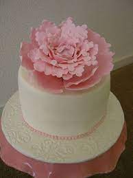 Download happy anniversary son and daughter in law cake, wishes, and cards. 10th Wedding Anniversary Cake For My Daughter And Son Inlaw Fondant With A Gumpaste Peony Wedding Anniversary Cakes 10th Wedding Anniversary Anniversary Cake
