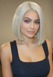 20 Blonde Short Bob Haircut 2017 2018 Pics Bucket Jenner Hair Kylie Jenner Hair Straight Hair Bundles