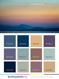 Brighter colors usually stimulate your brain and energize you, potentially even making you feel a little it's a perfect neutral color, which means it works well with pretty much any color or palette. Sky Horizon Calm Color Palette Colorpalette Org