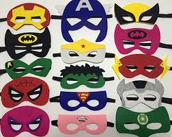Ironman Hulk And Captain America Felt Superhero Mask Pdf Sewing Patterns And Bonus Printables Superhero Party Favors Superhero Masks Superhero Party