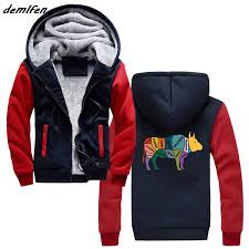 us 22 48 25 off authentic cow parts farmer butcher hoodie winter men thick zipper sweatshirt cool jacket tops harajuku streetwear in hoodies