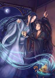 wei ying X lan zhan - a secret bara_otome - Illustrations ART street