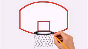 Kids and beginners alike can now draw a great looking basketball hoop. How To Draw A Basketball Hoop Step By Step For Kids Coloring Page Drawing Learn Colors For Kids Youtube
