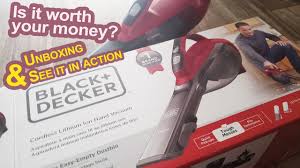 Black And Decker Dustbuster Advanced Clean Hlva320j26 Unboxing Review Black Decker Dustbuster Lithium Cordless Hand Vacuum 2 0 Youtube