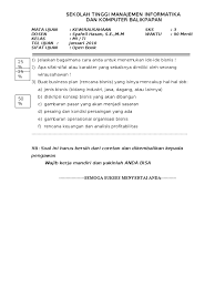 We did not find results for: Soal Kasus Kewirausahaan Masnurul
