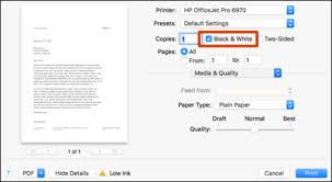 Hp Inkjet Printers Printing With Black Ink Only Mac Hp