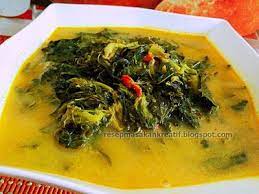 Resep Daun Singkong Masak Santan Kuning Resep Masakan Malaysia Resep Masakan Masakan Indonesia