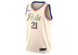 The 76ers compete in the national basketball association (nba). Nike Joel Embiid Philadelphia 76ers City Edition Python Jersey Hatsurgeon