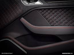 New Audi Rs3 Gets Carbon Fiber And Alcantara Interior From Neidfaktor Autoevolution Audi Rs3 Car Interior Upholstery Audi