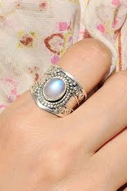 Moonstone Boho Ring Sterling Silver Handmade Rings With Stone Bohomagic Silver Jewelry Boho Boho Rings 925 Silver Jewelry Design Silver Rings With Stones