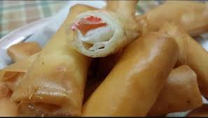 Kulit popia isi ketam lobak merah air atau bancuhan tepung jagung sebagai gam sos cili sos cheese. Resepi Popia Cheese Ketam Pawtaste Com