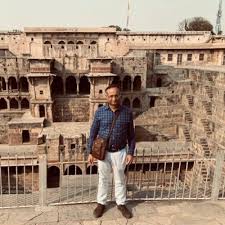 Base of the Khada Parsi statue/pillar ...