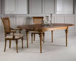 Frank Hudson Spire Oval Extending Dining Table With 2 Chairs And 2 Armchairs Walnut Extendable Dining Table Dining Room Furniture Oval Extending Dining Table