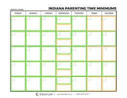 Search for families about us choosing your child's doctor emergency planning resources healt. Indiana Parenting Time Guidelines Free Calendar Download