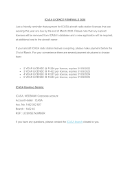 Http Eaa Org Za Wp Content Uploads 2020 03 Icasa Annual Renewals Pdf