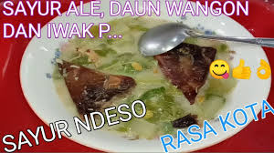 Maybe you would like to learn more about one of these? Sayur Alle Daun Wangon Dan Iwak P Cooking Tour Masakan Desa Youtube