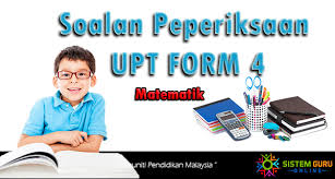 Sejarah kertas 1 peperiksaan pertengahan tahun daerah pendangdocx. Ujian Pertengahan Tahun Upt Matematik Tingkatan 4