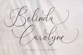 Belinda Carolyne Modern Script In 2020 Beautiful Script Fonts Script Fonts Calligraphy Fonts