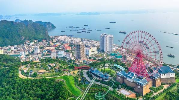 Toàn cảnh Sun World Hạ Long nhìn từ trên cao
