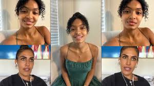 And while no two curls, coils or kinks are the same, for most naturalistas, the biggest focus is on increasing and maintaining hydration. Yara Shahidi Instagram Live Stream 25 April 2020 Ig Live S Tv