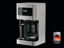 These braun coffee makers make great drip coffee comparable to that from upscale coffee shops that cost three times more. Braun Brewsense Touch Screen Coffee Maker Kf7370