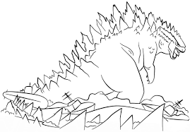 Godzilla Coloring Pages Print Monster For Free 1 with $13.4 million in second weekend the godzilla vs. godzilla coloring pages print monster
