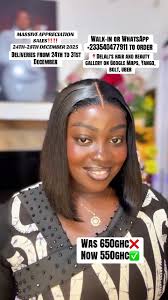 Frontal Wig Sale: Now Only 550 GHC in Accra